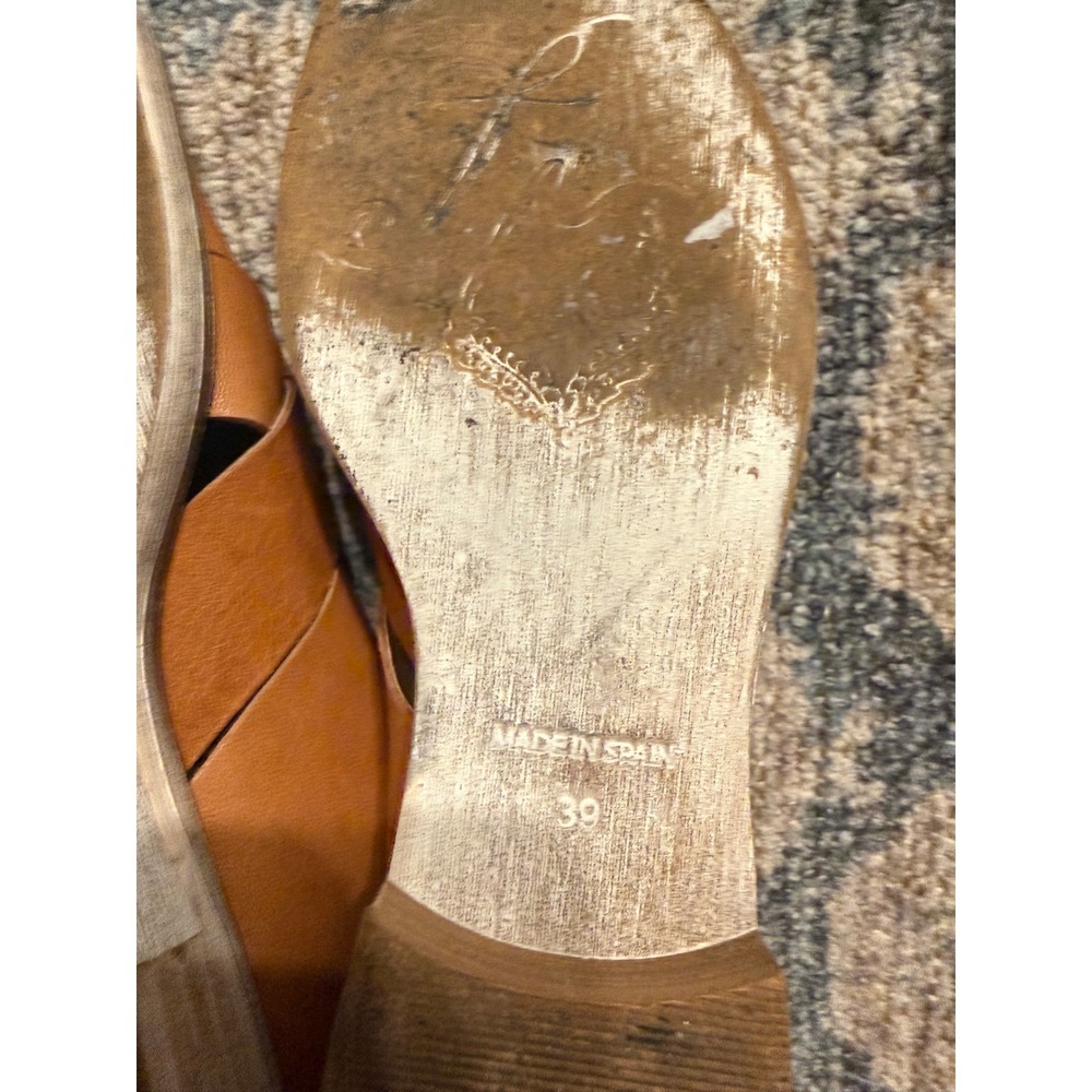 Free People Sun Valley Sandals Size 39 EU / 8.5 US Excellent Condition Worn Once - Picture 6 of 6